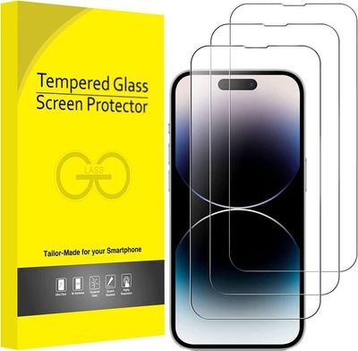 3X herdet glass beskyttelse iPhone 13 Pro Max / iPhone 14 Pro Max