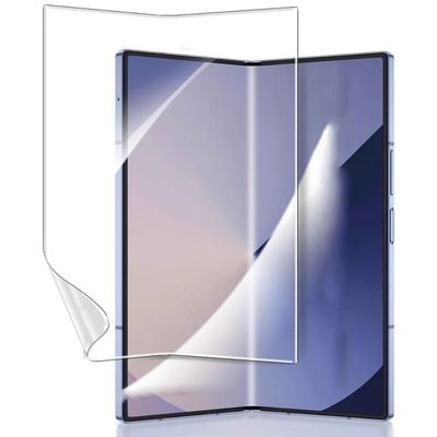 2-Pakning Samsung Galaxy Z Fold 7 Skjermbeskytter HydroGel Film - 3 Deler