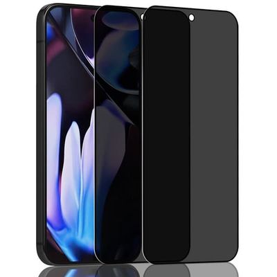 2-Pack Google Pixel 9 Pro XL Privacy Skærmbeskyttelse - Hærdet Glas 9H - Super kvalitet 3D