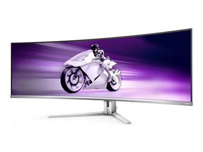 Philips Evnia 8000 49M2C8900 - OLED-skjerm - gaming - kurvet - 49" (48.9" synlig) - 5120 x 1440 Dual Quad HD @ 240 Hz - 1000 cd/m² - 15000000:1 - Dis