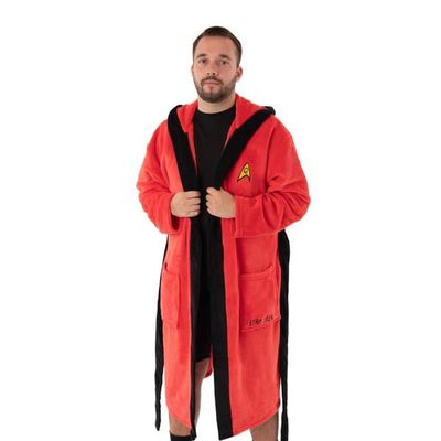 Star Trek Mens Logo Dressing Gown