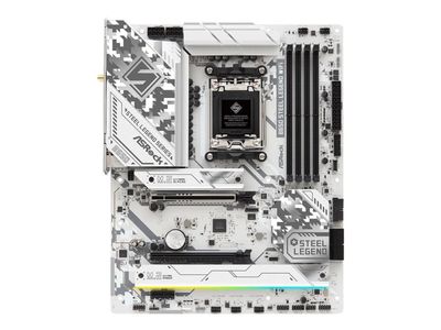 ASRock B650 Steel Legend WiFi - Hovedkort - ATX - Socket AM5 - AMD B650 Chipset - USB-C 3.2 Gen 2x2, USB 3.2 Gen 2, USB-C 3.2 Gen 1, USB 3.2 Gen 1