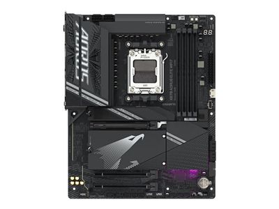 AORUS X870 ELITE WIFI7 - Hovedkort - ATX - Socket AM5 - AMD X870 Chipset - USB-C 3.2 Gen 2x2, USB4, USB 3.2 Gen 1, USB 3.2 Gen 2 - 2.5 Gigabit LAN, B