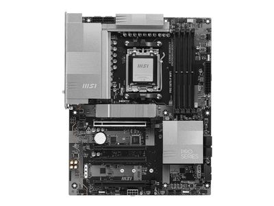 MSI PRO X870-P WIFI - Hovedkort - ATX - Socket AM5 - AMD X870 Chipset - Wi-Fi 7, 5 Gigabit Ethernet, Bluetooth - innbygd grafikk (CPU kreves) - HD-ly