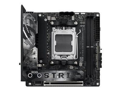ASUS ROG STRIX X870-I GAMING WIFI - Hovedkort - mini-ITX - Socket AM5 - AMD X870 Chipset - USB4, USB 3.2 Gen 2, USB-C 3.2 Gen2, USB 3.2 Gen 1 - Wi-Fi