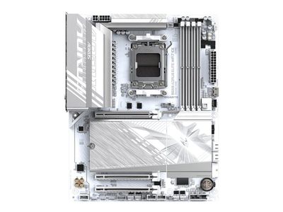 AORUS B850 ELITE WIFI7 ICE - Hovedkort - ATX - Socket AM5 - AMD B850 Chipset - USB-C 3.2 Gen 2x2, USB-C 3.2 Gen2, USB 3.2 Gen 2, USB 3.2 Gen 1 - Blue