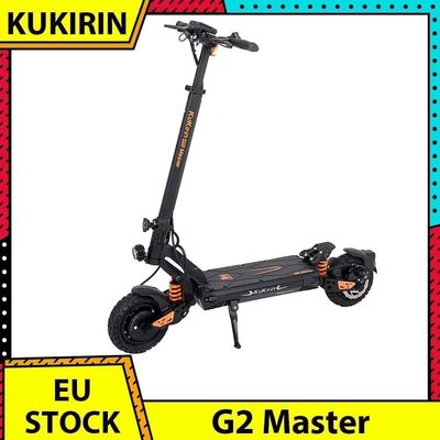 KuKirin G2 Master elektrisk scooter, opgraderet version fra 2025, 10-tommer terrængående dæk, 1000W dobbelte motorer, 52V 20,8Ah batteri