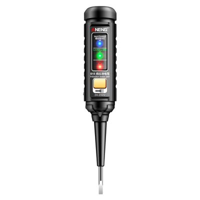 Spændingsdetektor voltmeter voltmeter Lommelygte AC DC