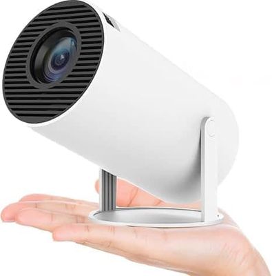 HY300 Pro 4K Smart Mini Projektor – Android 12, WiFi 5G & Bluetooth 5.2, 160ANSI, 180° Roterbar, Auto Keystone