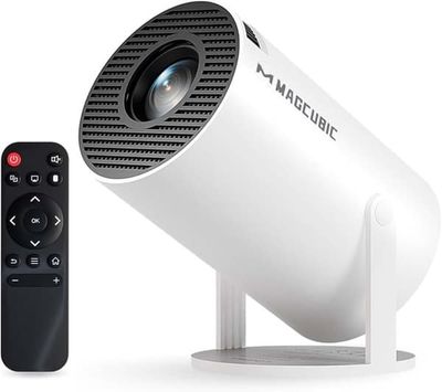 2026 HY300 Pro Smart Android 14 HD Projektor med Apps, WiFi & Bluetooth