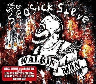 Seasick Steve : Walkin' Man: The Very Best of Seasick Steve CD Deluxe Album Pre-Owned