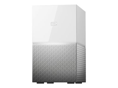 WD My Cloud Home Duo WDBMUT0040JWT - Personlig skylagringsenhet - 4 TB - HDD 2 TB x 2 - Gigabit Ethernet