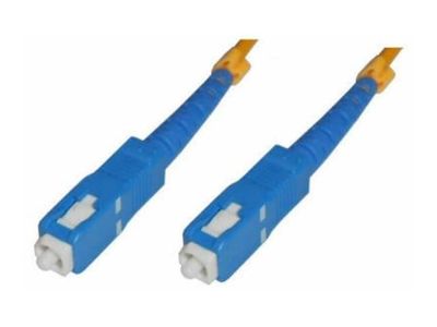 MicroConnect - Nettverkskabel - SC/UPC-enkeltmodus (hann) til SC/UPC-enkeltmodus (hann) - 2 m - fiberoptisk - gul