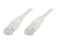 MicroConnect - Nettverkskabel - RJ-45 (hann) til RJ-45 (hann) - 40 cm - UTP - CAT 6 - halogenfri, flertrådet - hvit
