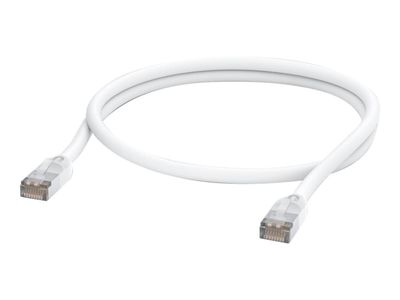Ubiquiti UniFi - Koblingskabel - RJ-45 (hann) til RJ-45 (hann) - 1 m - 6 mm - STP - CAT 5/5e - formstøpt, utendørs, robust - hvit
