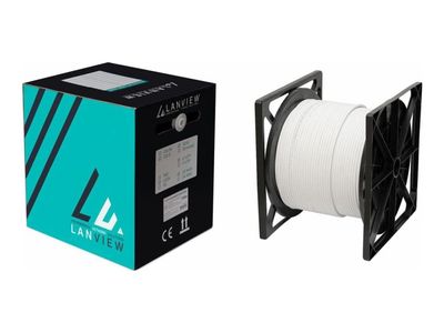 Cat6a U-FTP 4x2xAWG23 LSZH vit 305m, Dca