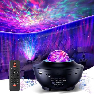 Galaxy lampe / Space lampe med Bluetooth højttaler