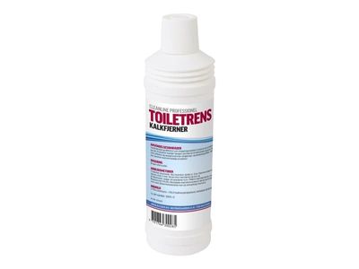 Toiletrens - kalkfjerner Cleanline 0,75l. Svanemærket. Fjerner kalk i toiletter, urinaler, håndvask på fliser m.m.