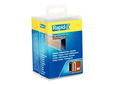 Rapid High Performance - Stifter - No. 90 - 5.7 mm - galvanisert stål - harpiksbelagt - pakke av 3000