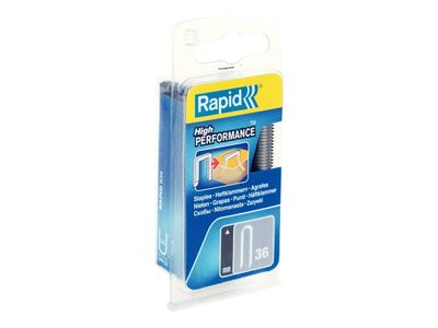 Rapid High Performance - Stifter - No. 36 - 12 mm - galvanisert metall - pakke av 864