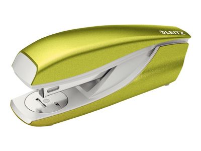 Leitz WOW 5502 - Stiftemaskin - 30 ark / 3 mm - 24/6, 26/6 - plast, metall - grønn metallisk farge