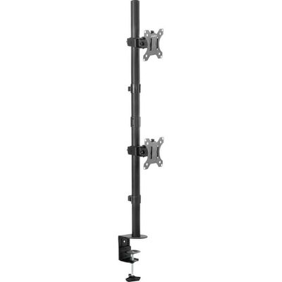 SpeaKa Professional Monitorfäste SP-MM-420 2 Skärm(ar) 33,8 cm (13,3) - 81,3 cm (32) Svart Tiltbar, Svängbar, Vridbar