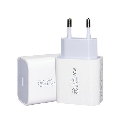 iPhone charger for Apple 11/12 USB-C power adapter 20W PD White