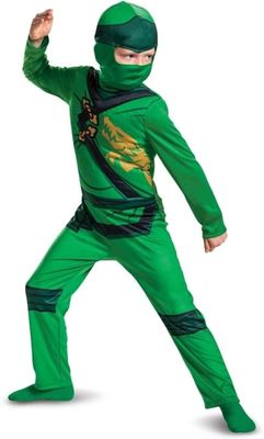 LEGO Ninjago Lloyd kostyme, 4-6 år, 109-126 cm