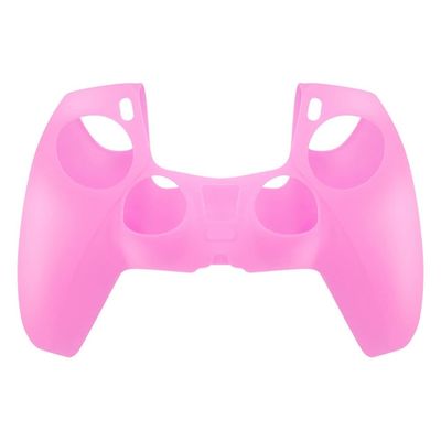 Playstation 5 / PS5 Silikone Skin Cover Case Anti-Slip Beskyttelse - Lyserød