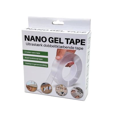 Nano Magic tape dobbeltsidig 3 meter