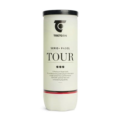 Tretorn Serie+ Tour 4 st rör (12 bollar)