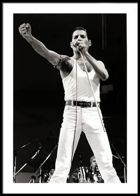 Freddie Mercury No4 Plakat