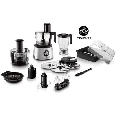 6-i-1 matberedare - PHILIPS - HR7778/00 - 1300 W - 3,4 L - Rostfritt stål