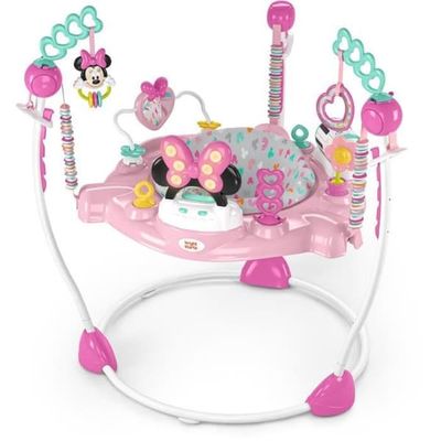 DISNEY BABY Multi-leksak baby utvecklingsområde, utvecklande studsare studsare, 360° svängbar - Mimmi - 10 Disney interaktiva spel
