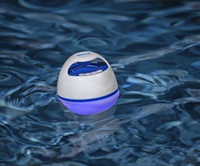 Bestway MusicWave, flytende bassenghøyttaler med belysning, IP67, 6W