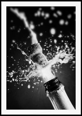 Raining Champagne No2 Plakat