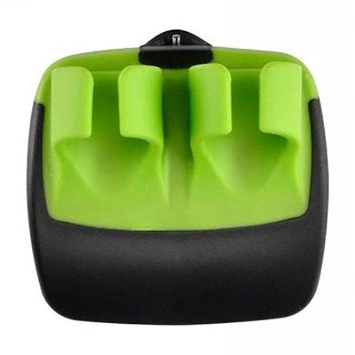 Ergonomisk potetskreller - grønn og svart