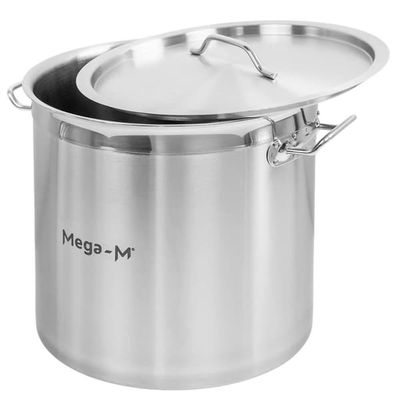 Hög storkök med lock Mega-M PRO 25l dia. 32 cm x h 32 cm N