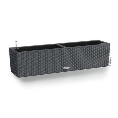 Jardiniere - Balconera sommerhus 80 - Komplet sæt - Granit - 12L - LECHUZA