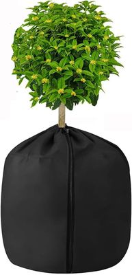 Växtskydd för Vinter – Frostskydd med Dragsko och Dragkedja för Utomhusväxter, Fruktträd och Krukväxter