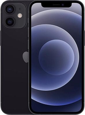 Begagnad iPhone 12 64GB Svart Grade A+ Premium 100% Batteri