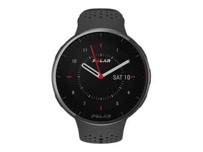 Polar Pacer Pro - Karbongrå - smartklokke med bånd - grå - båndbredde: S/L - display 1.2" - 32 MB - Bluetooth - 23 g