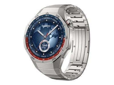 Huawei Watch GT 5 Pro - 46 mm - titan - smartklokke med stropp - håndleddstørrelse: 140-210 mm - display 1.43" - NFC, Bluetooth - 97 g - titan