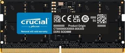 Avgörande 16 GB DDR5-4800 SODIMM (CT16G48C40S5)