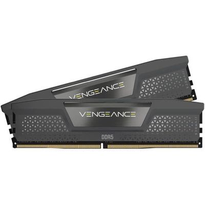 RAM-minne - CORSAIR - Vengeance DDR5 RAM 32GB (2x16GB) 6000MHz CL36 AMD Expo iCUE-kompatibel - Grå (CMK32GX5M2E6000Z36)