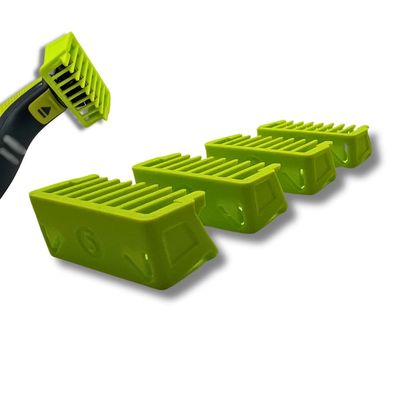 Kamme til Philips OneBlade barbermaskine (4x) 1,2,3,5 mm