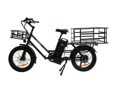 E-Cargo Bike 750W motor 300 kg lastekapacitet 48V 20,8Ah batteri Elektriske ladcykler