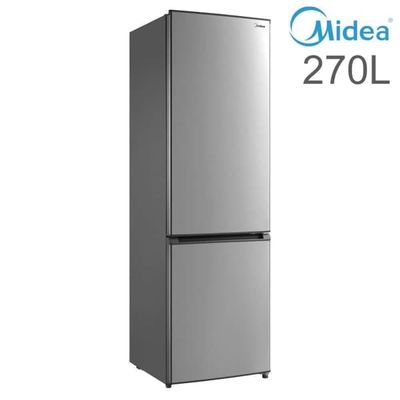 Midea Kylskåp med frys 270L Steel MDRB380FGE02A