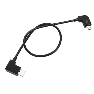 Micro-USB til USB-C-kabel for DJI Mavic Pro & Spark fjernkontroll - 30 cm