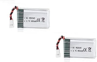 Syma 2 bit uppladdningsbart 3,7 v, 850mAh Rc Quadcopter Drones X5SC X5SW - tillbehör till fjärrstyrda leksaker Lipo-batteri